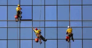 clean commercial windows