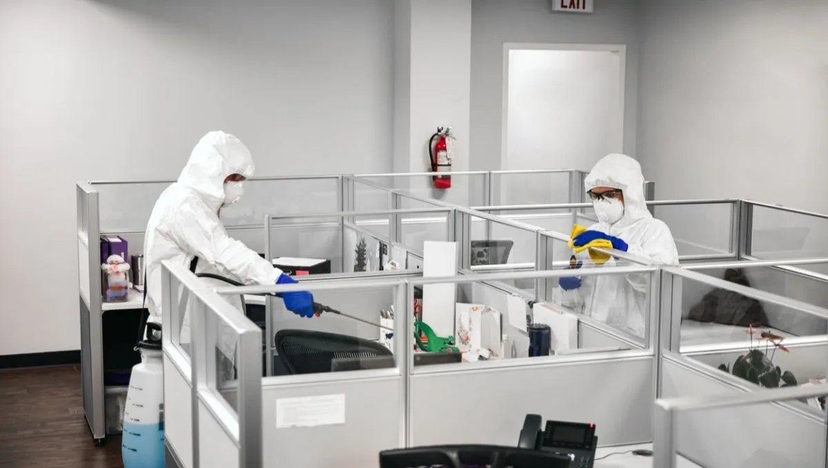 Disinfecting Office Space